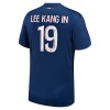 Maglia ufficiale Paris Saint Germain Lee Kang In 19 Casa 2024-25 per Uomo